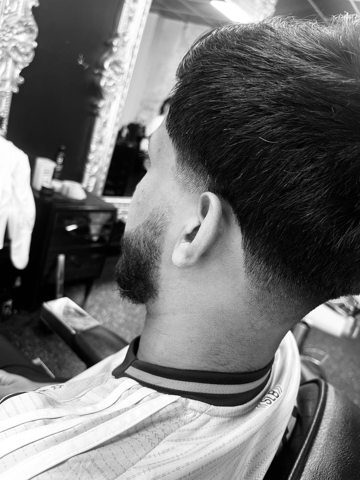 Modern hairstyle by Nathan Camlin Belfast