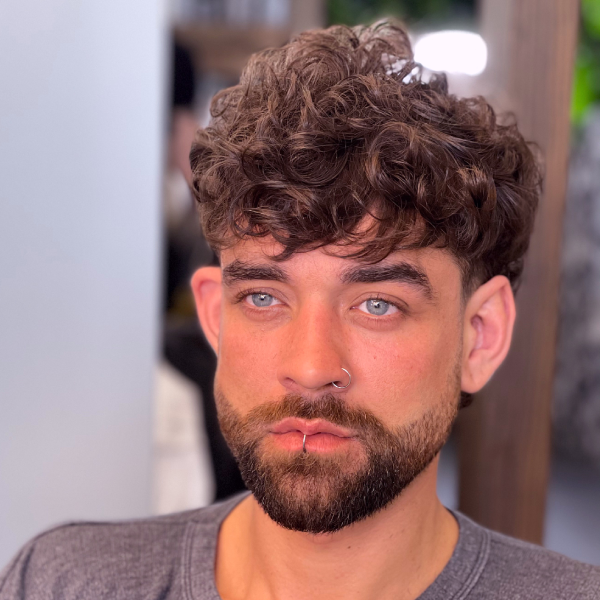 Textured haircut by Stelian Cristian Belfast